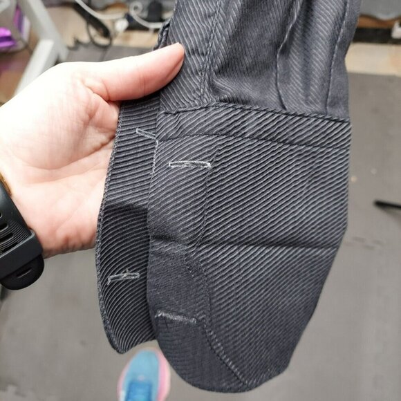 Zanetti Men's Button Down Gray Ribbed Dress Shirt 100% Cotton 17 Made in Italy - Picture 5 of 8